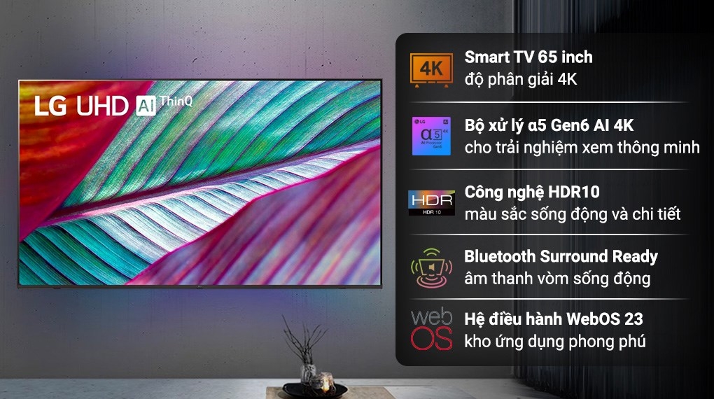 Top 5 Tivi Giải Trí Smart Tivi LG 65 Inch Năm 2023- Giá Rẻ và Chất Lượng Hình 12