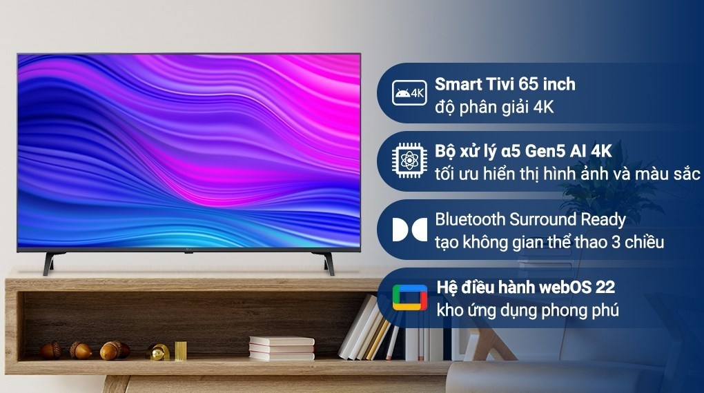 Top 5 Tivi Giải Trí Smart Tivi LG 65 Inch Năm 2023- Giá Rẻ và Chất Lượng Hình 7