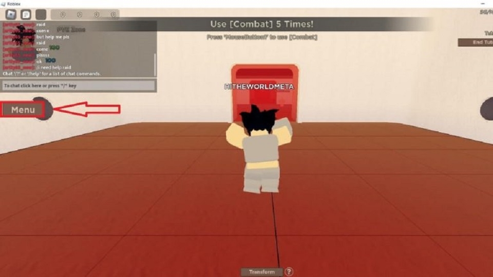 Hướng dẫn cách nhập mã code Dragon Sea bước 2