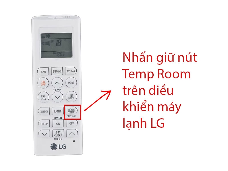 ách chuyển độ F sang độ C trên máy lạnh L hình 6