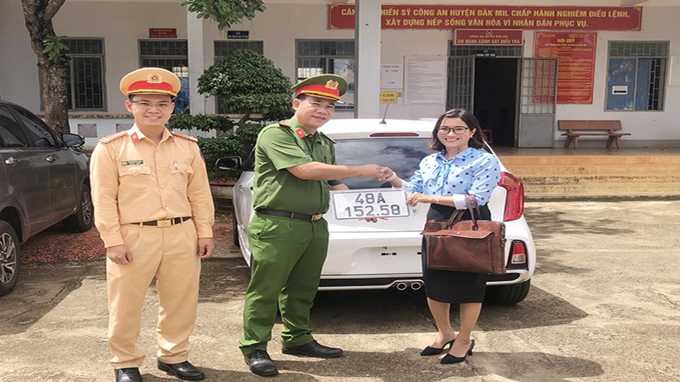 Quy định về chữ, số và ký hiệu trên biển số xe