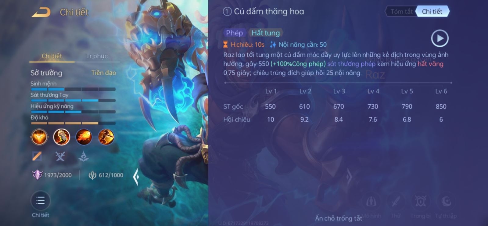 cách chơi Raz liên quân 4