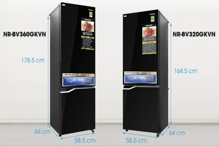 Đánh giá tủ lạnh Panasonic ngăn đông mềm Blue Ag+ có khả năng diệt khuẩn lên đến 99.99% dòng NR-BV0GKVN (hình 1)