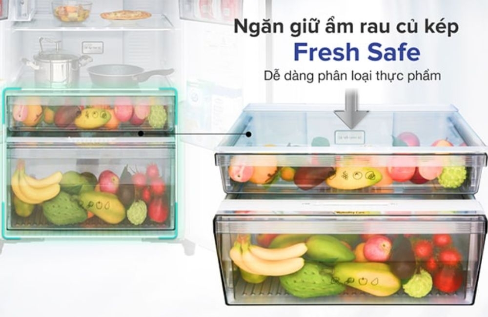 ngăn tủ kép Fresh Safe