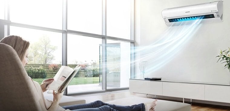 Công suất tiêu thụ tối đa trên máy lạnh ảnh hưởng từ nhiệt độ môi trường và thói quen