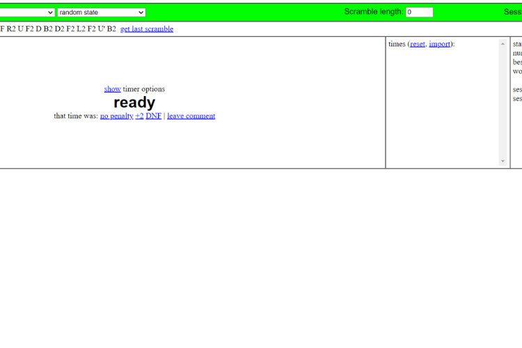 Top 7 website bấm giờ rubik cực tiện lợi và chính xác trên máy tính mà mọi người nên biết