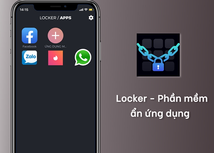 Phần mềm ẩn ứng dụng Locker
