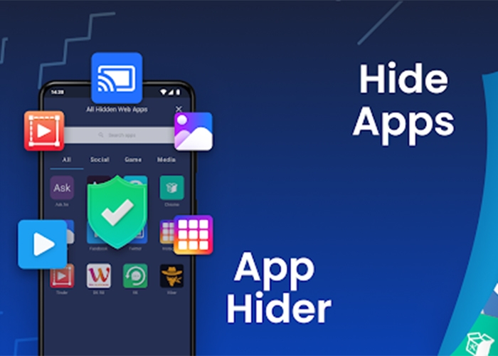 Phần mềm App Hider: Hide Apps, Hidden Space, Privacy Space
