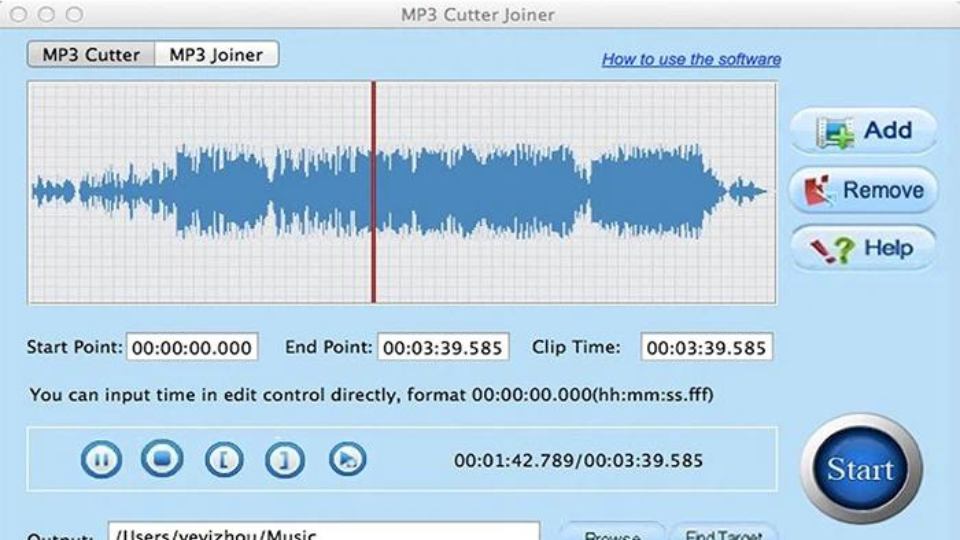 Trang web chỉnh sửa và tạo nhạc chuông MP3 Cutter