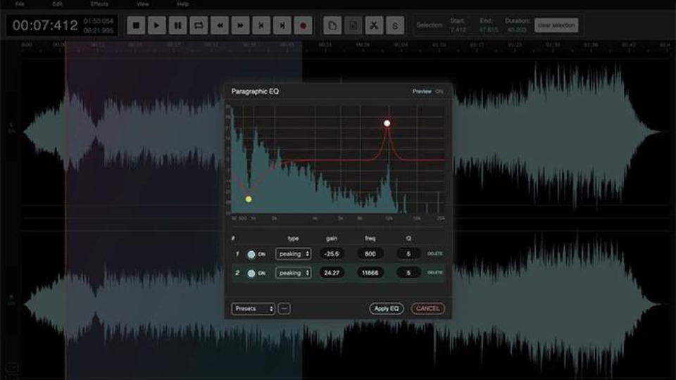 Trang web chỉnh sửa âm thanh online audiomass.co