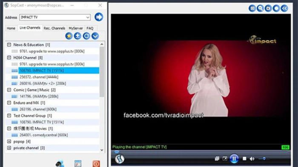 Phần mềm xem tivi trên máy tính Sopcast