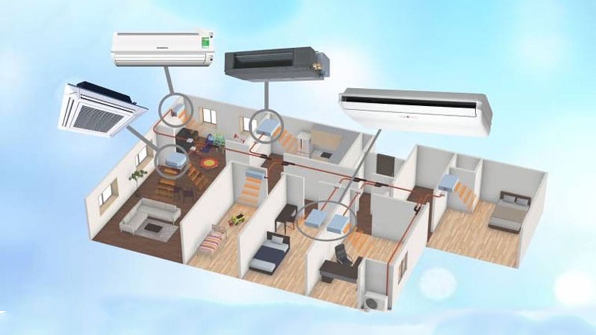 cách tính công suất điều hòa Multi - hình 5