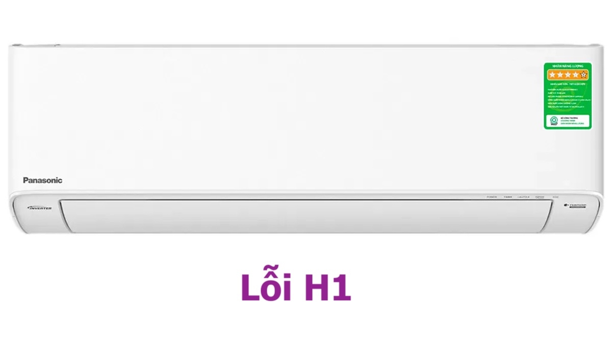 Lỗi H1 điều hòa Panasonic - hình 5