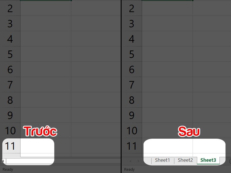[ BẬT MÍ ] Cách mở sheet bị ẩn trong Excel chi tiết nhất