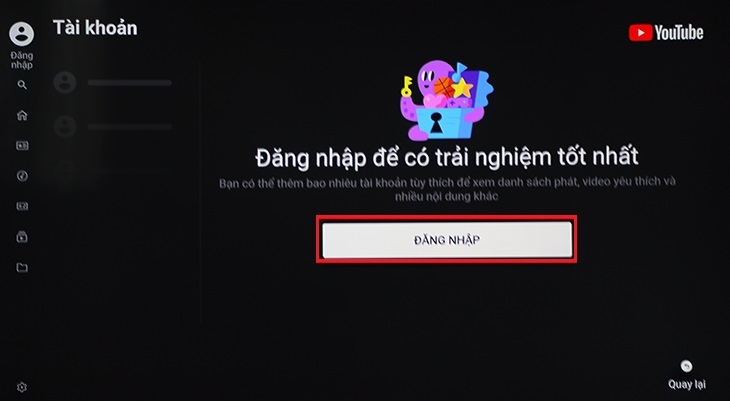 Mẹo đăng nhập tài khoản Youtube trên tivi nhanh nhất 2023