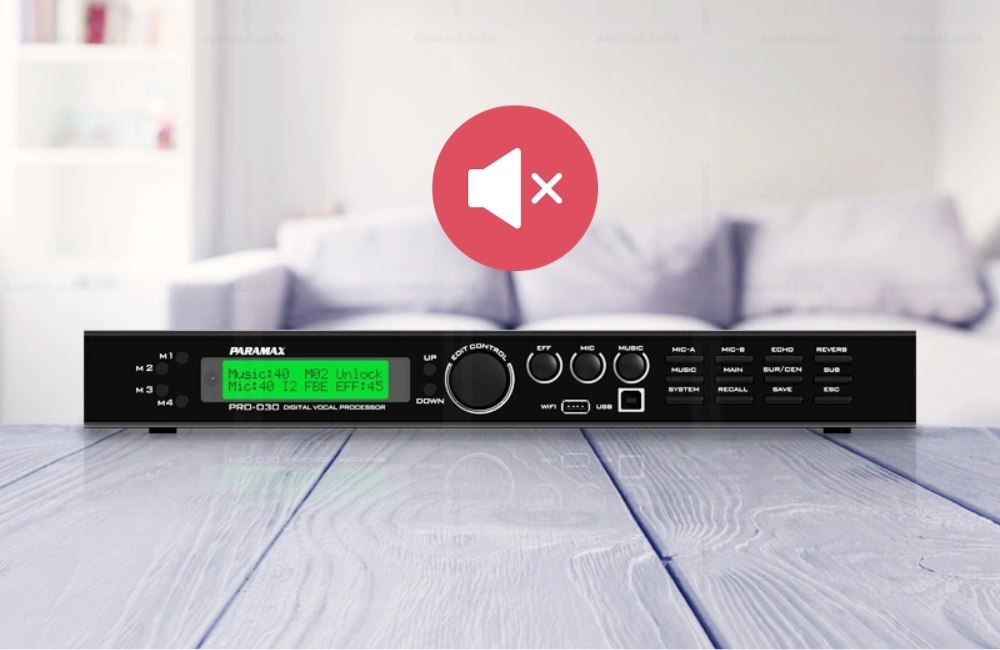 Vang số mất tiếng, có tiếng lạ hoặc âm thanh không ổn định