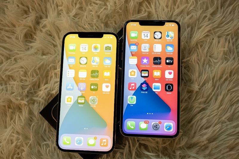 màn hình iPhone bị vàng 1