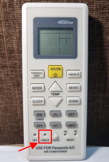 Cách check mã lỗi máy lạnh Panasonic Inverter - Ảnh 02