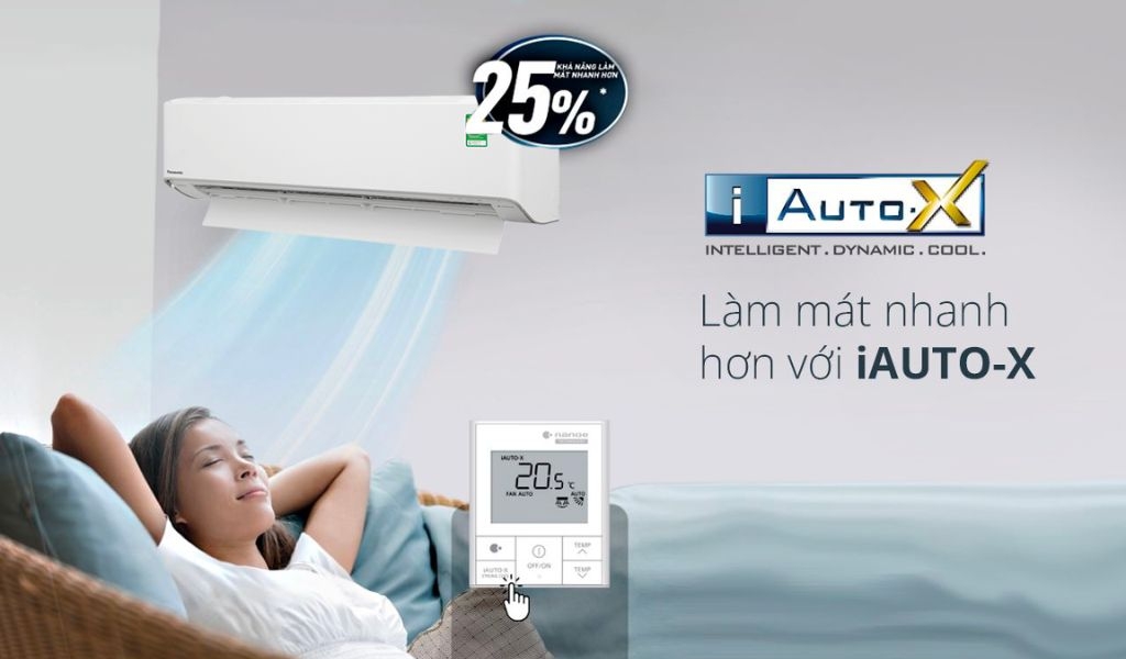 Đánh giá Panasonic Inverter 1 HP CU/CS-XU9ZKH-8 chi tiết về thiết kế, công nghệ nổi bật 2