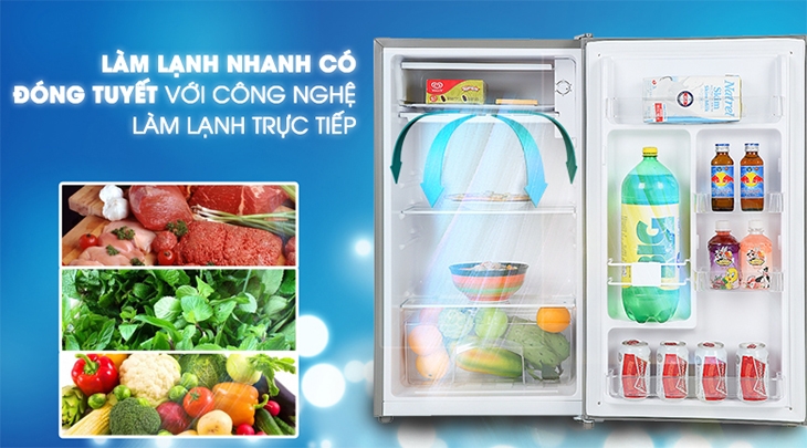so sánh công nghệ làm lạnh trực tiếp và gián tiếp trên tủ lạnh - Ảnh 2