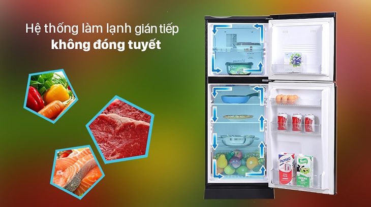 so sánh công nghệ làm lạnh trực tiếp và gián tiếp trên tủ lạnh - Ảnh 3