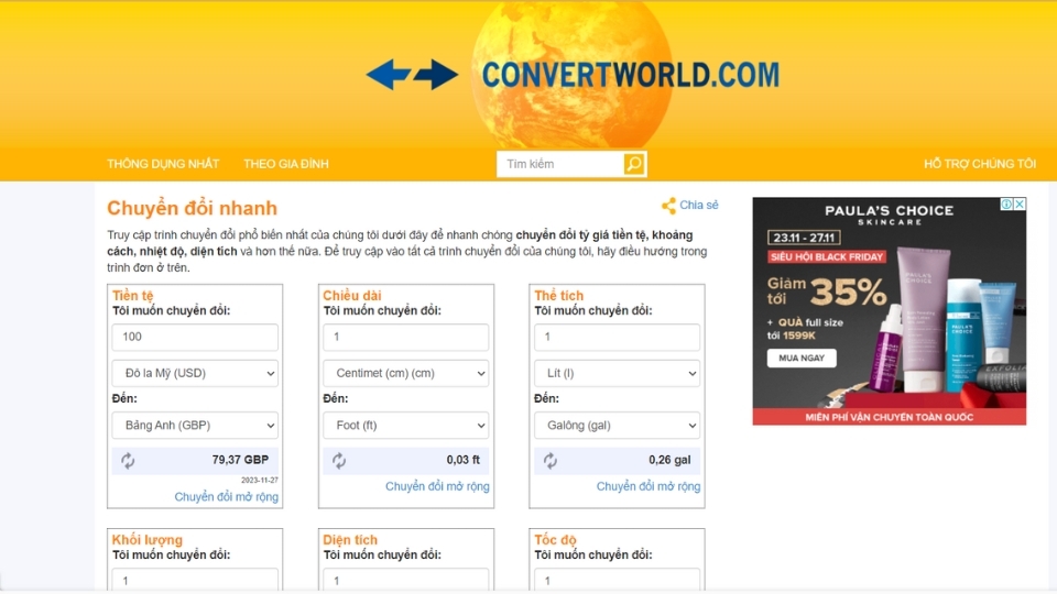 Điều chỉnh kích thước cho tối ưu