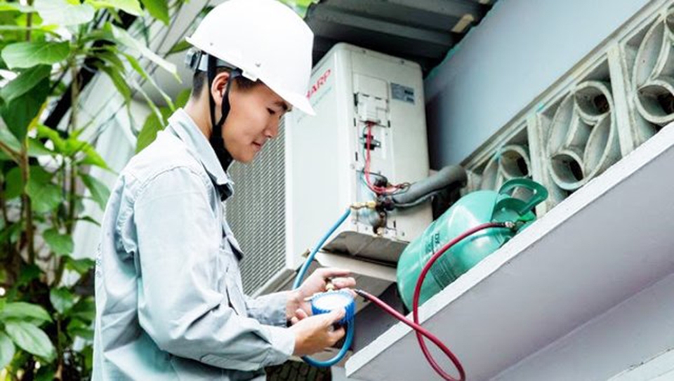 Điều hoà cần nạp đủ khí gas để vận hành