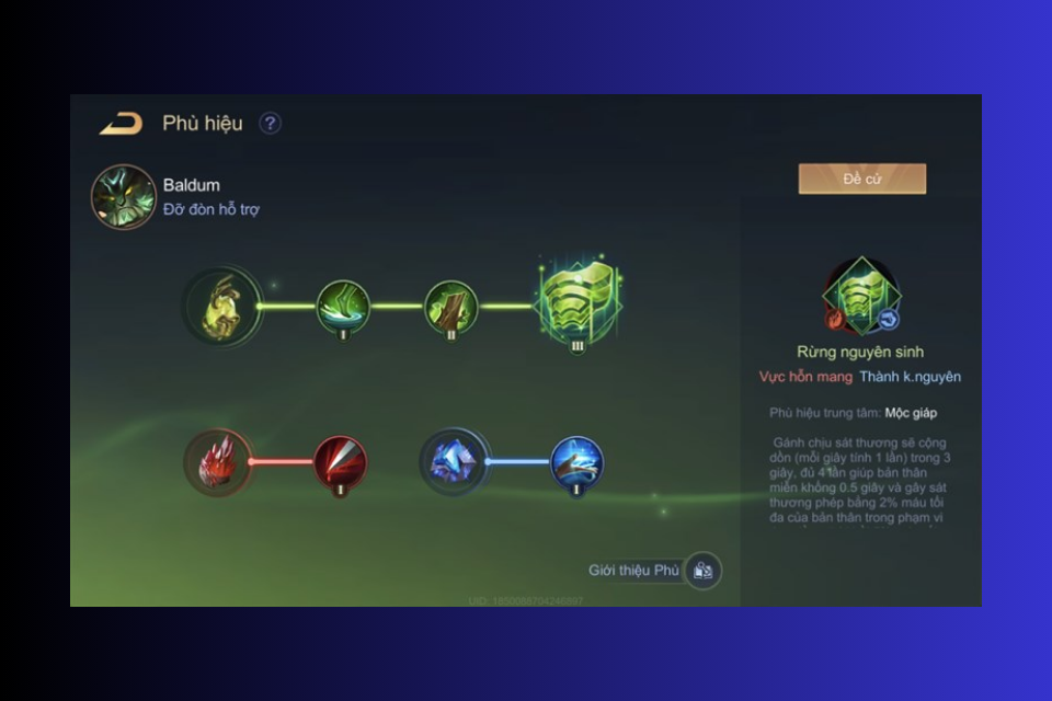 Phù hiệu cho Baldum