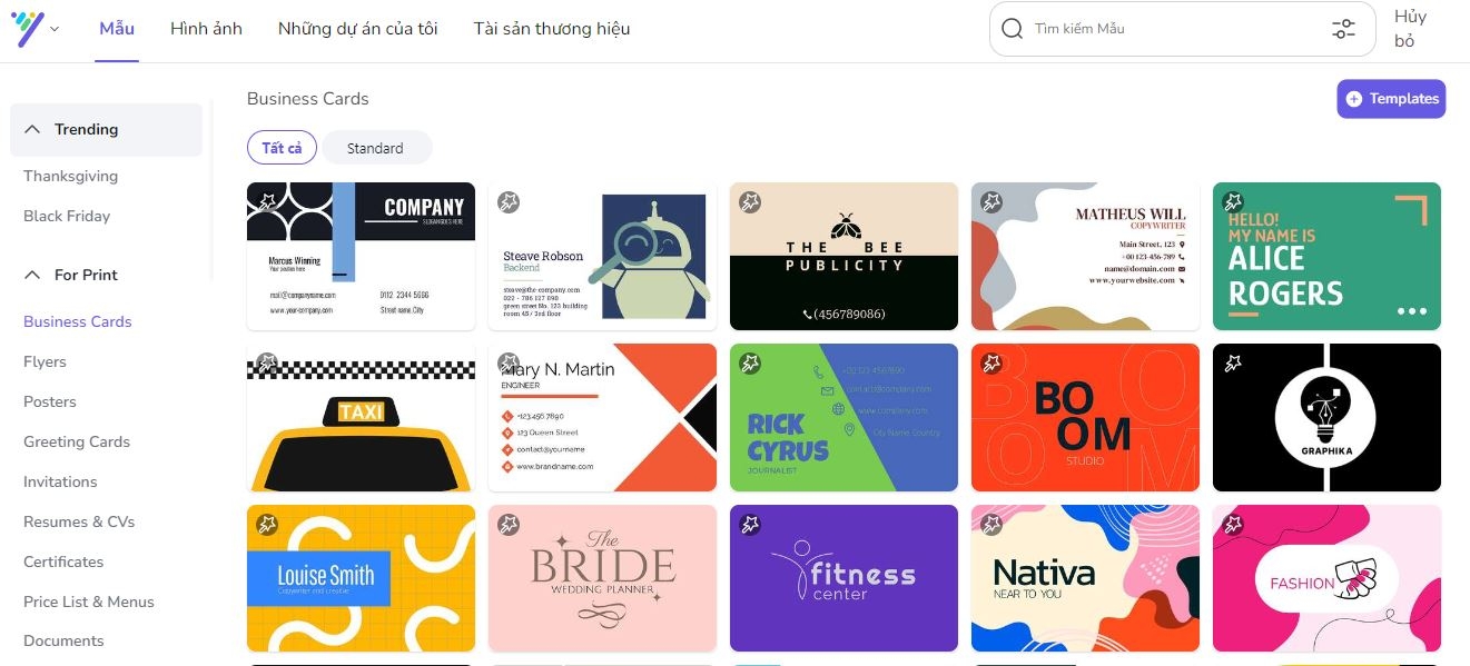 thiết kế card visit 04