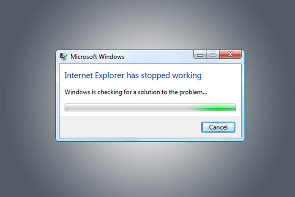 Nguyên nhân gây ra lỗi Has Stopped Working Win 10