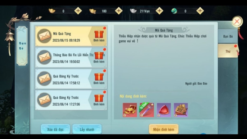 Sở hữu ngay hàng loạt quà tặng hấp dẫn đến từ danh sách code Hoa Kiếm được cập nhật liên tục tháng 11/2023 hình 6