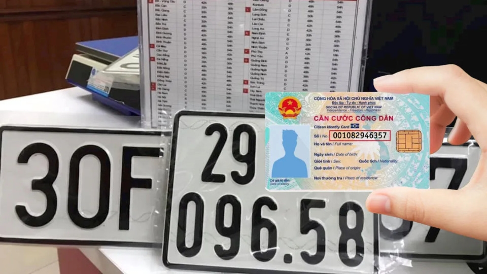 Các biển số xe 5 số có cần đổi sang biển số định danh?