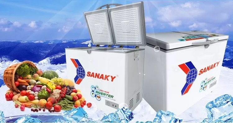 Chỉnh nhiệt độ phù hợp với loại và lượng thực phẩm bảo quản