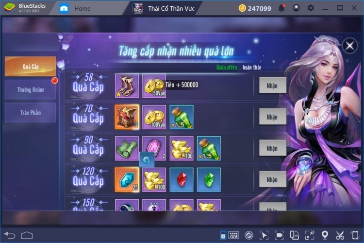 Thái cổ thần vương - game 3D nhập vai tru tiên diệt ma khám phá thế giới tiên hiệp cực hấp dẫn - Hình 4