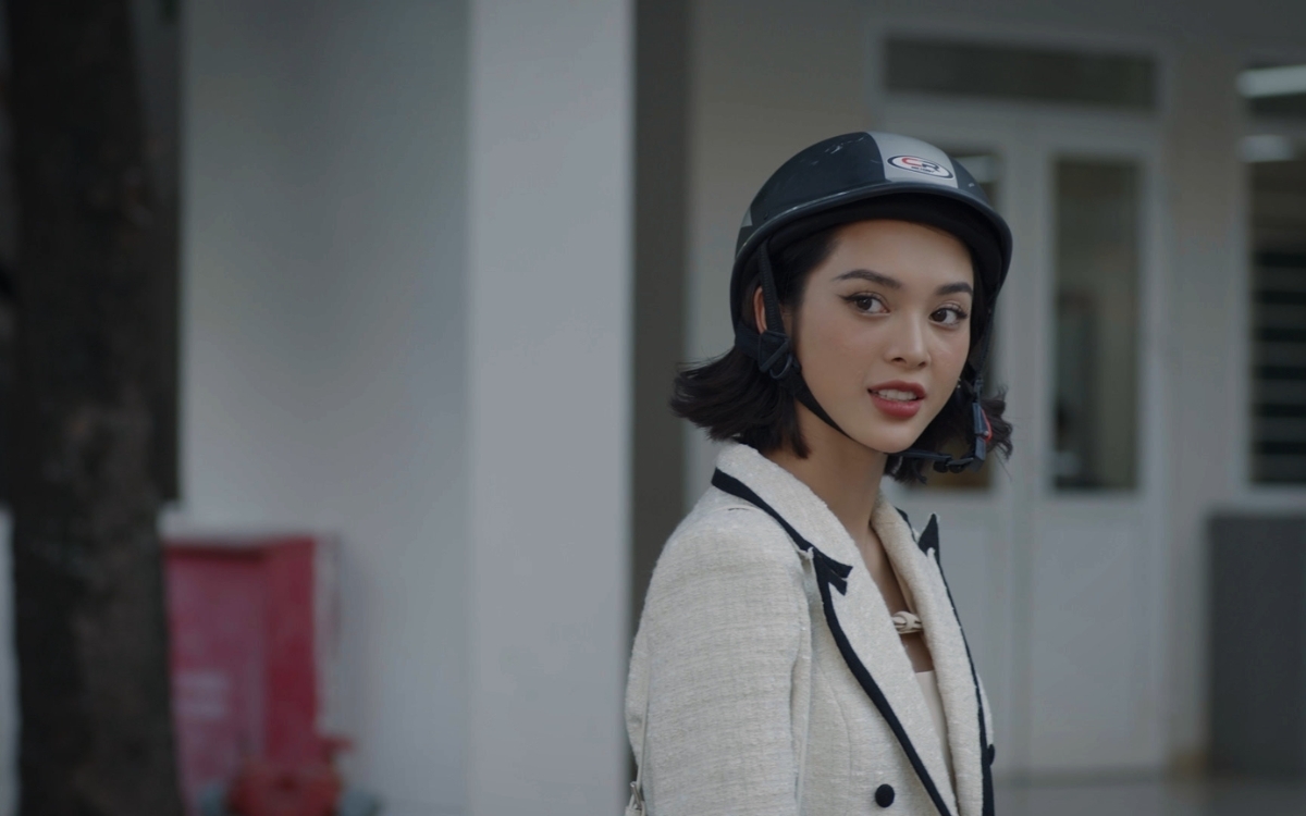 Quỳnh Lương trong vai Hải Vy - Mẹ Voi