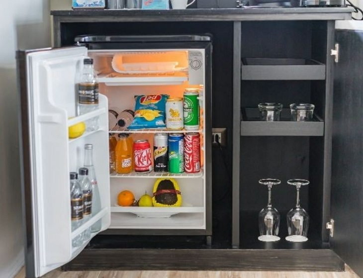 Kích thước tủ lạnh mini khách sạn