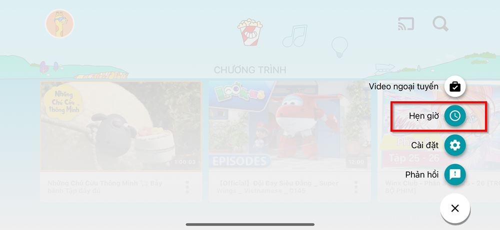 Cách hẹn giờ xem YouTube Kids để quản lý thời gian của trẻ 2