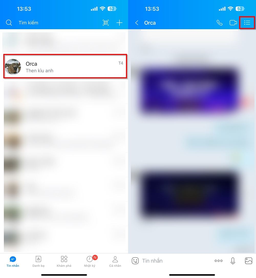 Cách tạo nhật ký chung trên Zalo 1