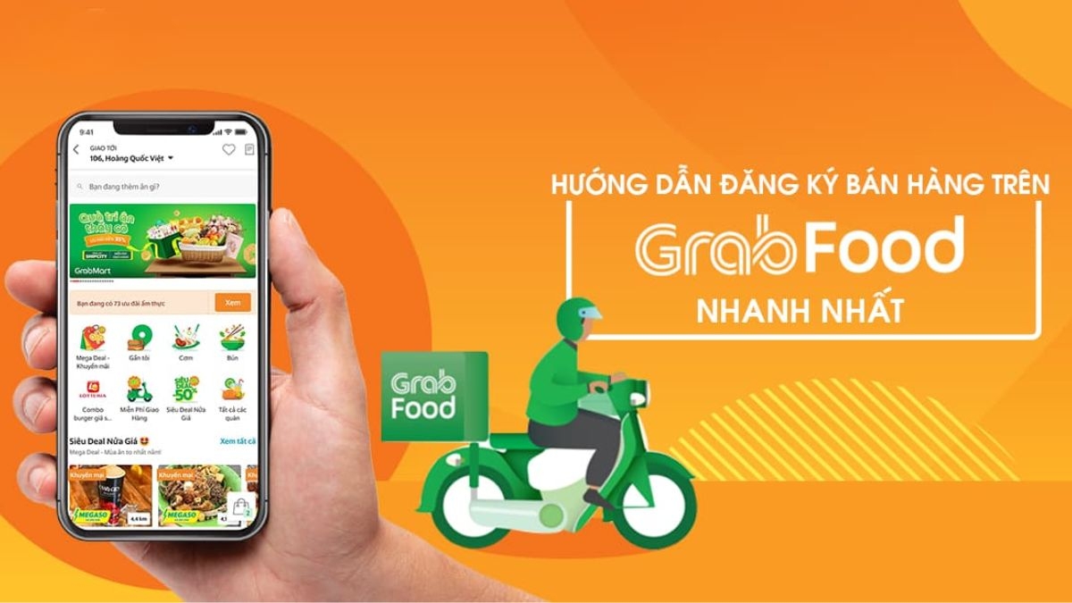 Hướng dẫn cách đăng ký bán hàng trên Grab - hình 1