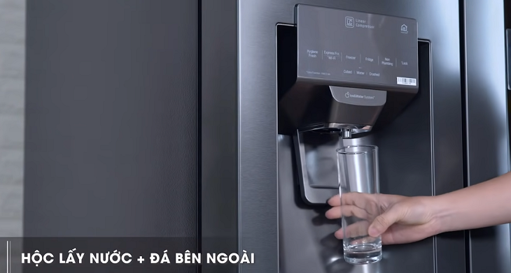 Tủ lạnh lấy đá ngoài là gì? Là dòng sản phẩm đại diện cho sự hiện đại và tiện lợi