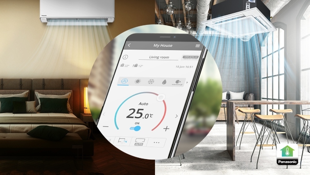 Kết nối điều hòa Panasonic hình 1