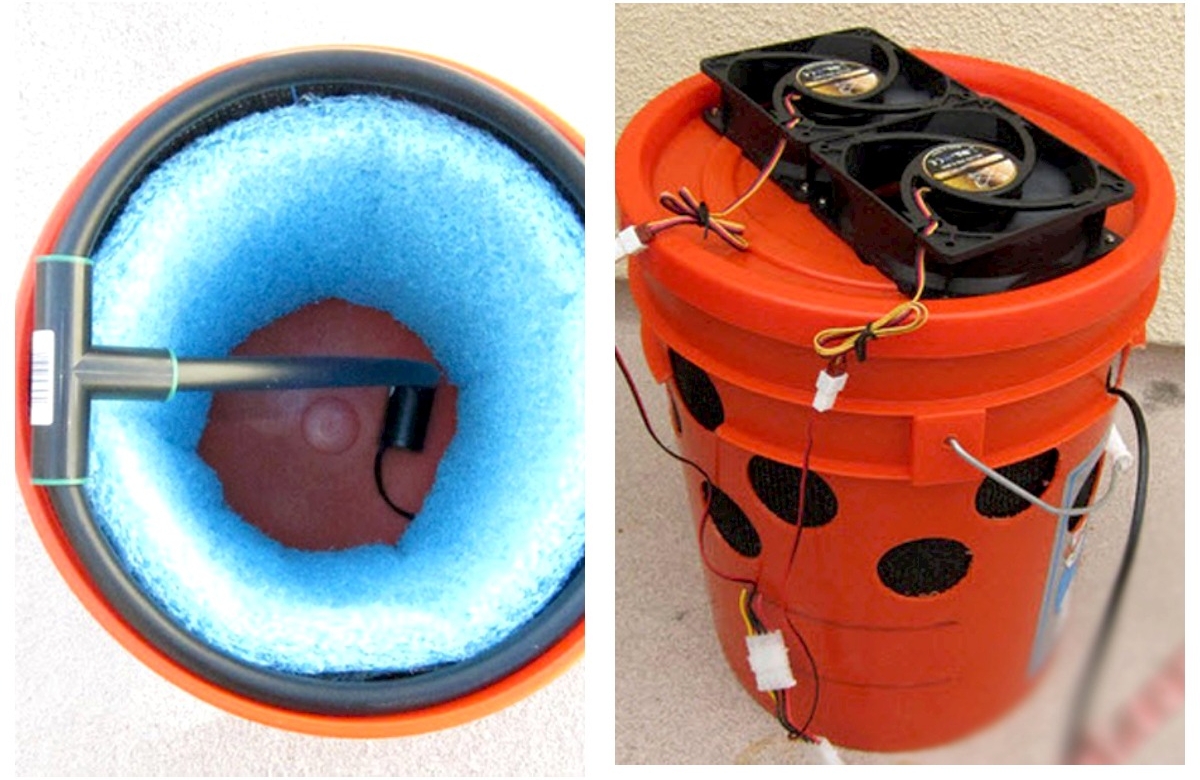 Sử dụng đầu nối chữ T để nối ống nhựa dẻo thành hình tròn