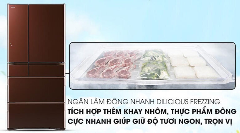 sự khác biệt giữa cấp đông nhanh và cấp đông chậm trên tủ lạnh