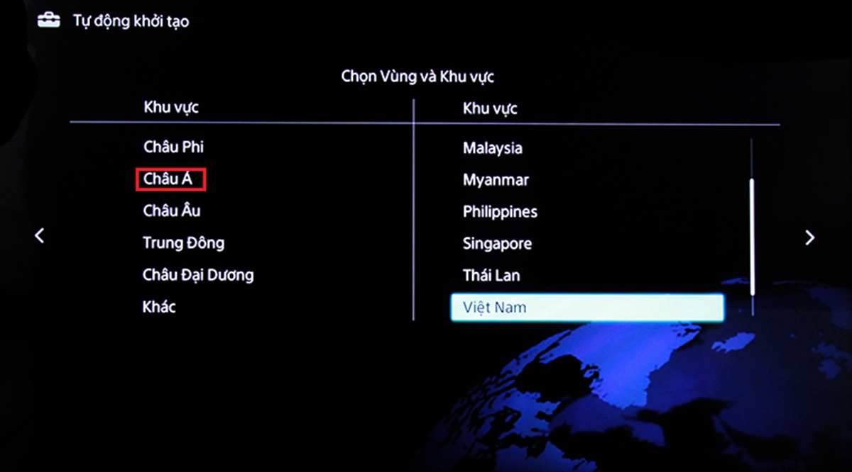 cách khôi phục cài đặt gốc tivi Sony bằng phím cứng - hình 7