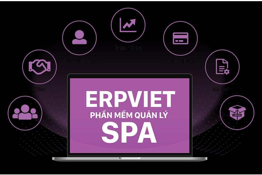 Phần mềm quản lý spa ERPViet