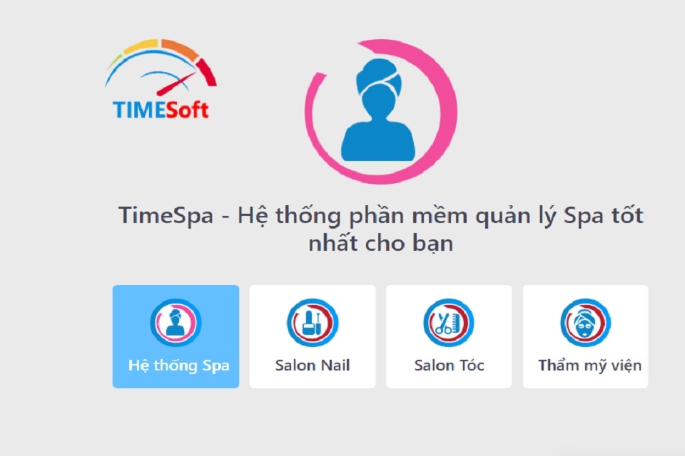 Phần mềm quản lý spa TimeSpa