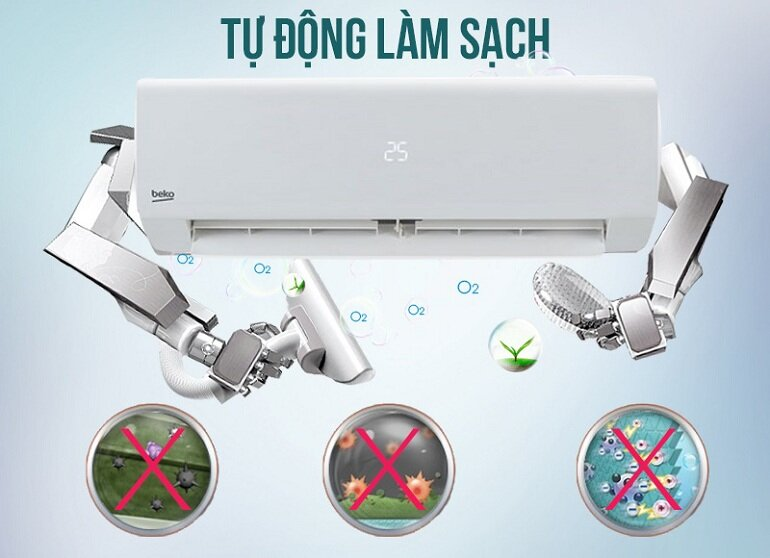 Tự làm sạch hiệu quả với chức năng Self Clean