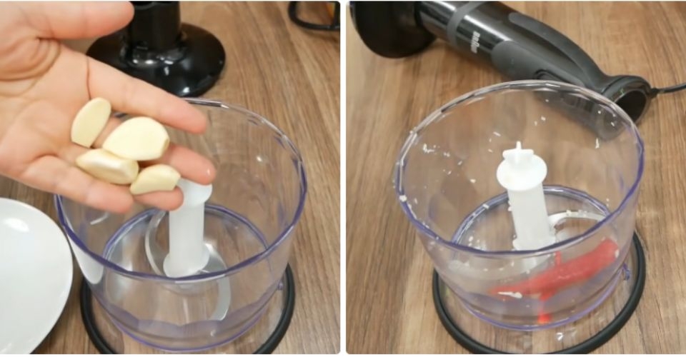 Xay nhuyễn các nguyên liệu