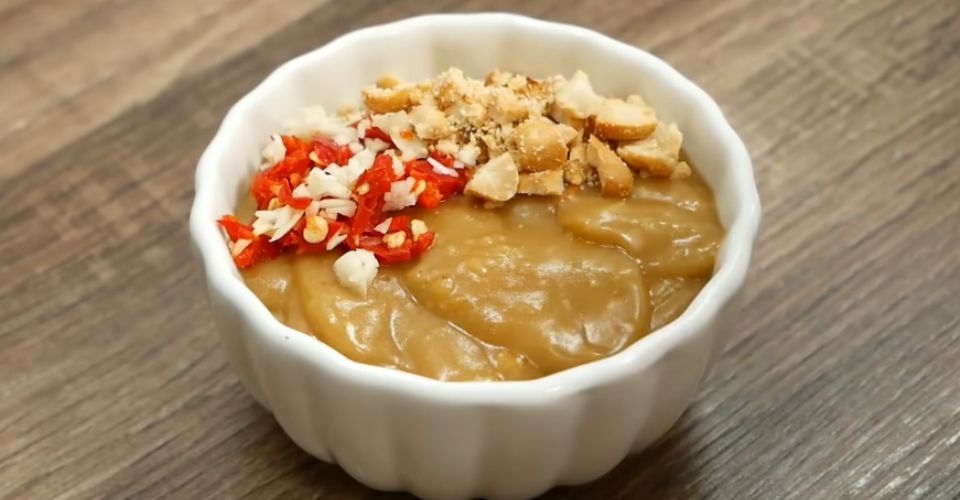 Hướng dẫn làm nước chấm từ bột nếp và đậu xanh