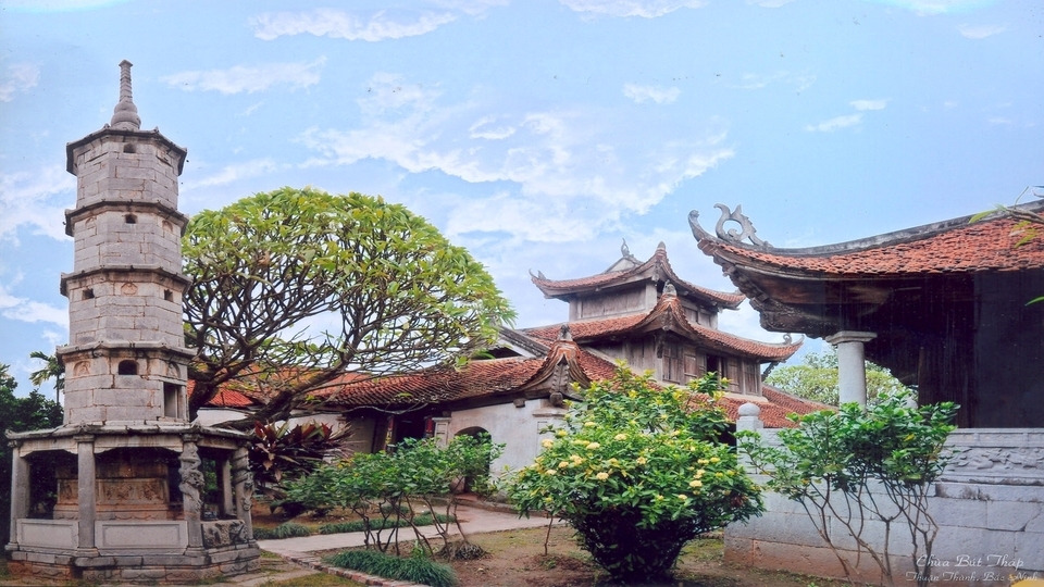 Kiệt tác của kiến trúc cổ Chùa Bút Tháp Bắc Ninh